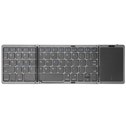 Teclado Bluetooth Dobrável com Touchpad – Mini Teclado Portátil para Windows, Android e iOS