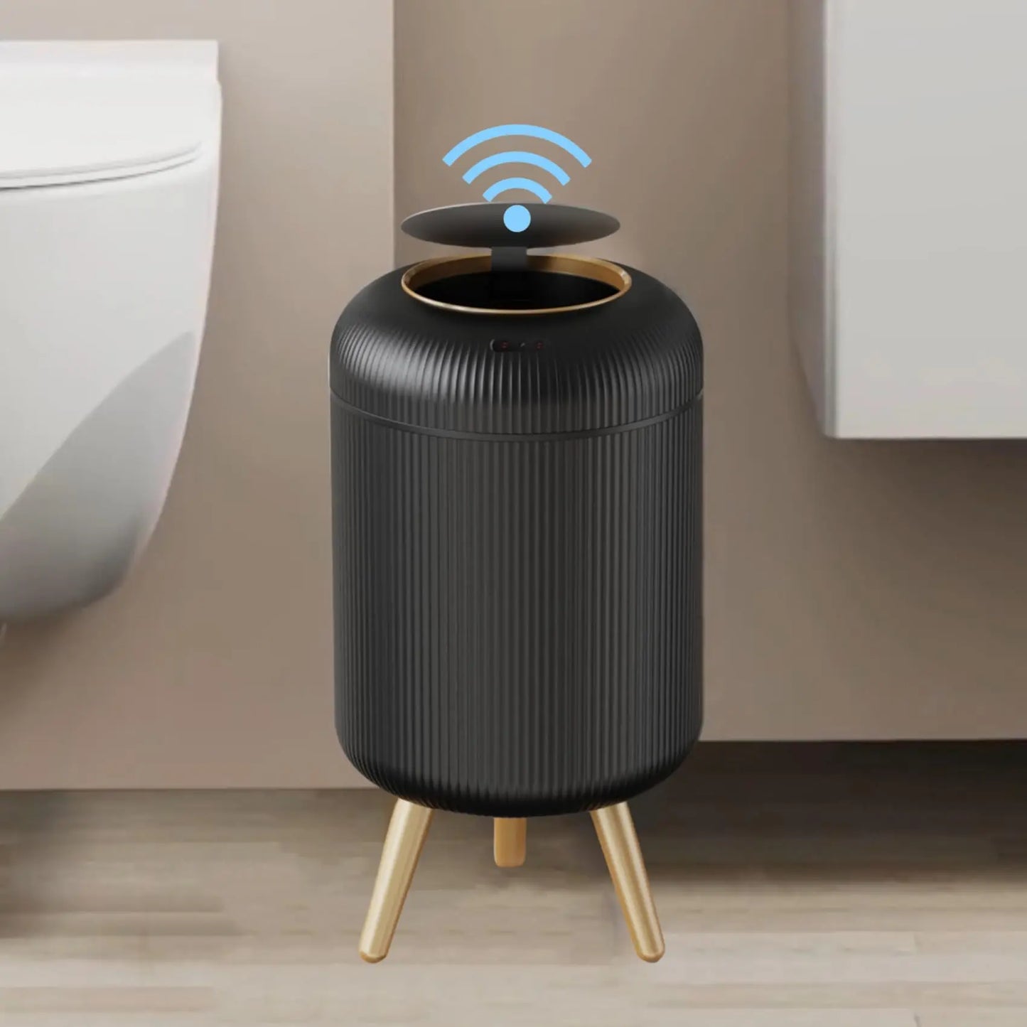 Lixeira Automática com Sensor de Movimento – Higiene Inteligente Sem Toque