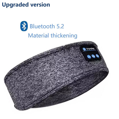 Faixa Inteligente de Relaxamento e Sono – Áudio Bluetooth + Máscara 2 em 1