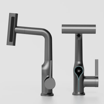 Torneira Misturadora com Display Digital de Temperatura – Cascata, Quente e Frio