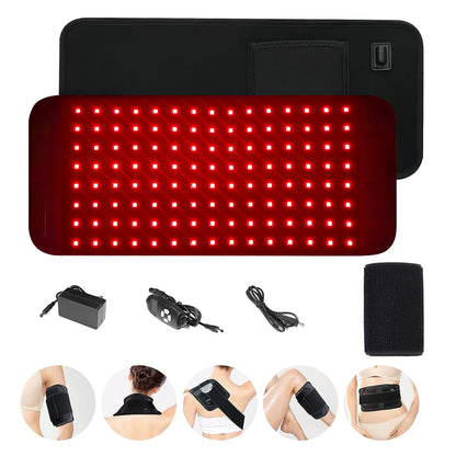 Almofada de Terapia de Luz Infravermelha LED 660nm/850nm – Alívio e Recuperação Inteligente