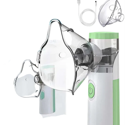 Nebulizador Portátil de Malha – Inalador Silencioso para Crianças e Adultos