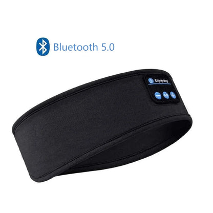 Faixa Inteligente de Relaxamento e Sono – Áudio Bluetooth + Máscara 2 em 1