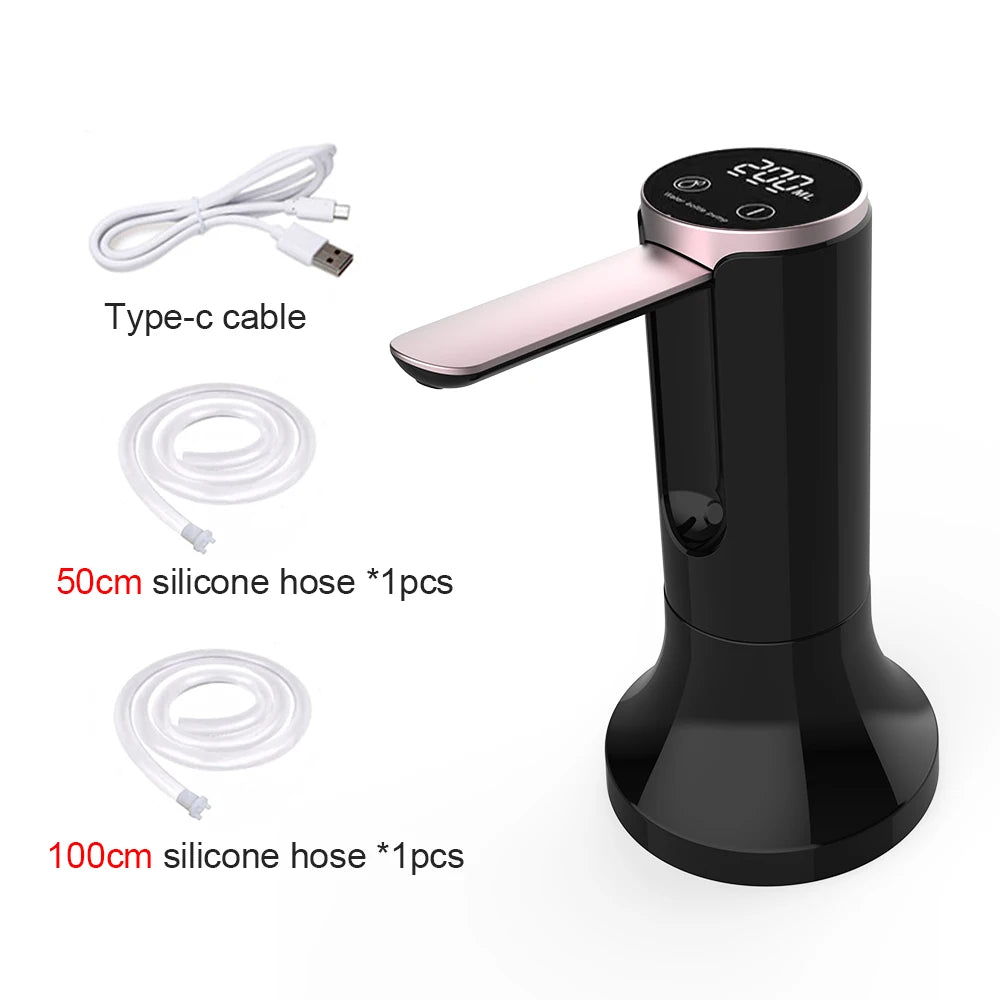 Bomba de Água Elétrica Inteligente Automática – Dispensador Recarregável para Garrafão