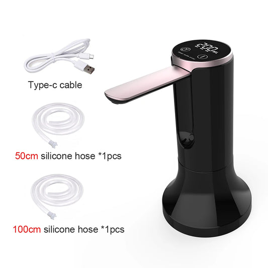 Bomba de Água Elétrica Inteligente Automática – Dispensador Recarregável para Garrafão