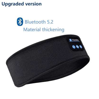 Faixa Inteligente de Relaxamento e Sono – Áudio Bluetooth + Máscara 2 em 1