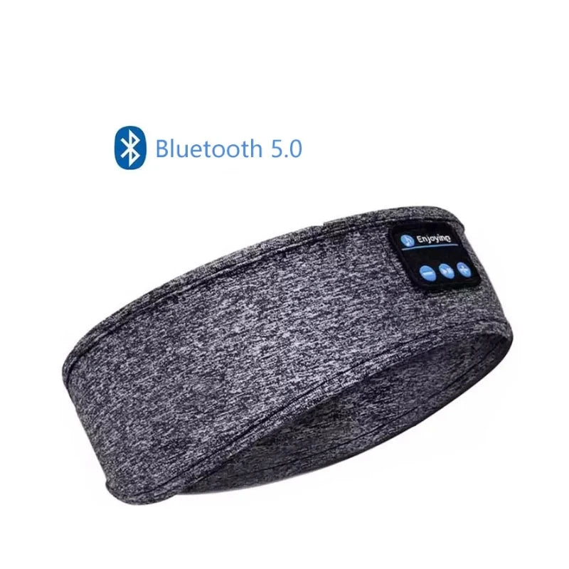 Faixa Inteligente de Relaxamento e Sono – Áudio Bluetooth + Máscara 2 em 1