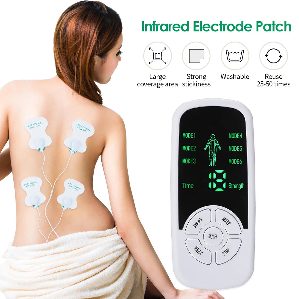 Estimulador Elétrico de Terapia Muscular EMS TENS
